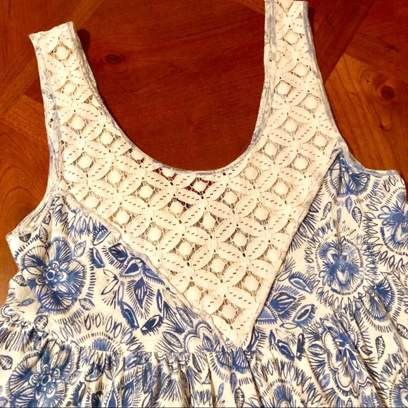 πΊπHPππΊ Free People Dorothy Babydoll Lace Top - Picture 7 of 11